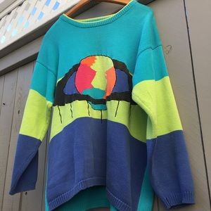 Phyllis Keitlen Tric Trac  Knitted Sweater